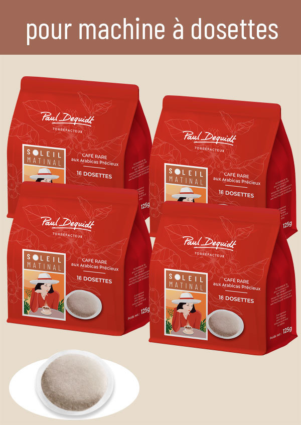 Café rare Soleil Matinal Café Paul DEQUIDT Torréfacteur