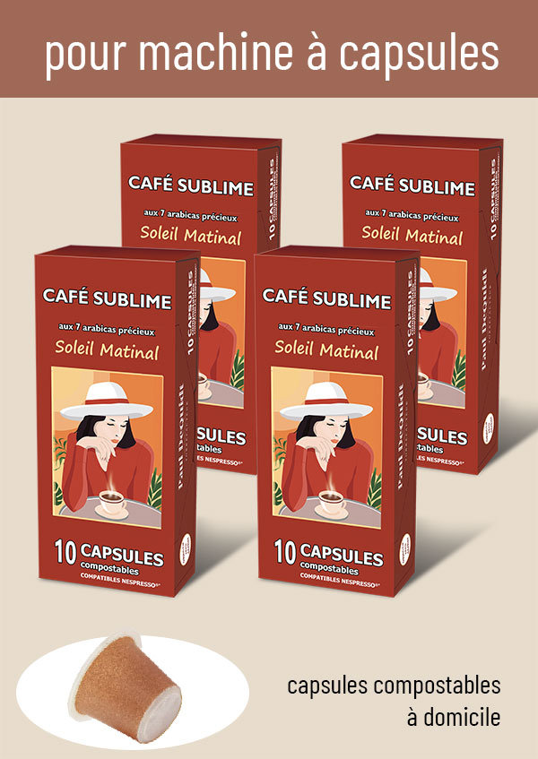 Café rare Soleil Matinal Café Paul DEQUIDT Torréfacteur