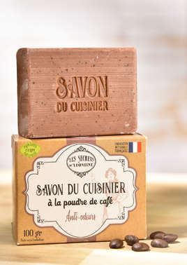 Savon du cuisinier à la poudre de café