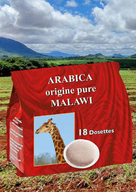 125g Dosettes Arabica pur Malawi