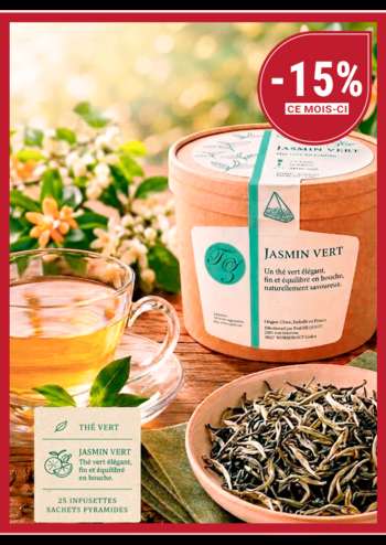 Thé vert au Jasmin