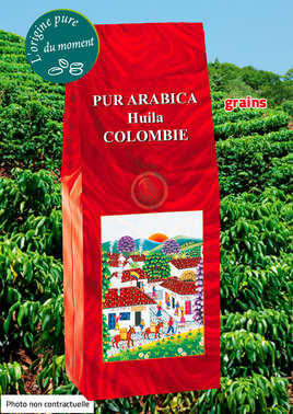 250g Arabica pur Huila Colombie grains