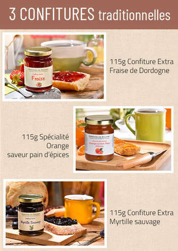 CONFITURES traditionnelles