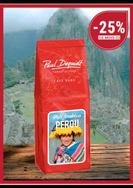 250g Arabica San Martin pur Pérou moulu