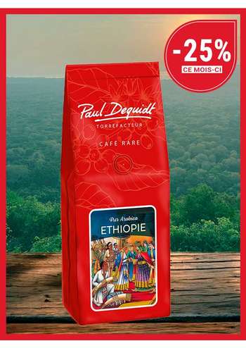 250g MOKA YRGA CHEFE ETHIOPIE moulu