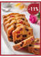 Cake aux fruits prétranché 275g