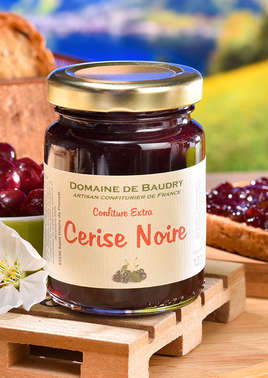 CONFITURE extra cerise noire 120g