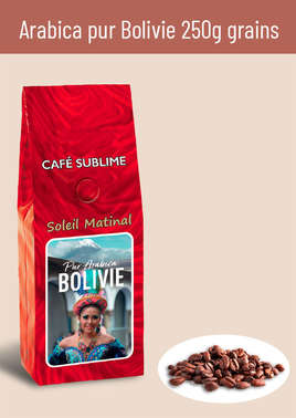 Arabica pur Bolivie 250g grains