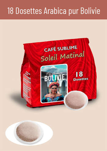 Arabica pur Bolivie en dosettes