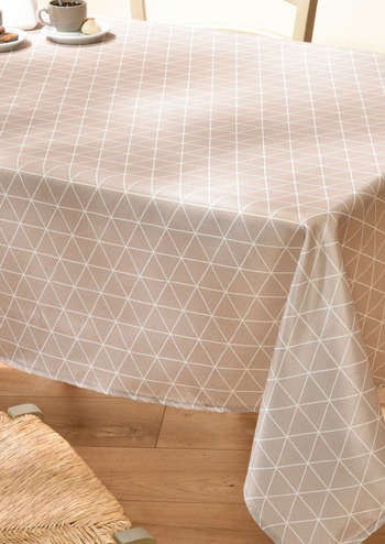 NAPPE rectangulaire beige
