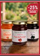 Lot de 3 Confiture (Fraise/Abricot/Mûre)