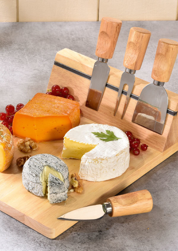 PLATEAU à fromage en bois Café Paul DEQUIDT Torréfacteur