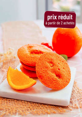 PALETS croustillants à l'orange