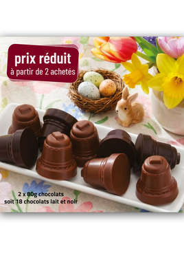CHOCOLATS LAIT et NOIR