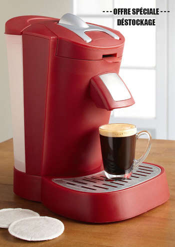 Cafetière électrique à dosettes souples