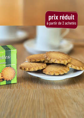 Galettes sablées à la pomme 2x40g