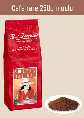250g café rare Soleil Matinal moulu