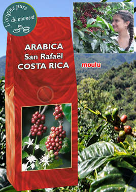 250g Arabica Costa Rica en moulu