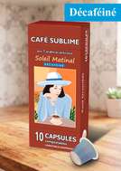 10 Capsules Café rare Décaféiné