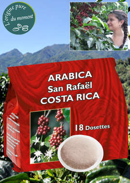 18 dosettes Arabica Costa Rica