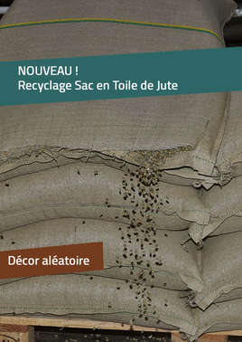 SACS EN TOILE DE JUTE x3