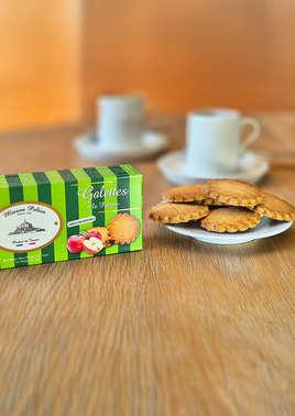 Galettes sablées à la pomme 40g
