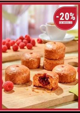 NONNETTES à la framboise 150g