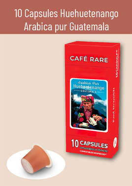 10 CAPSULES pur Guatemala