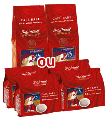 500g de Café rare GRATUITS dans tous vos colis